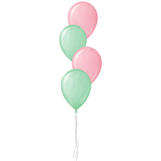 4 Helium Bouquet