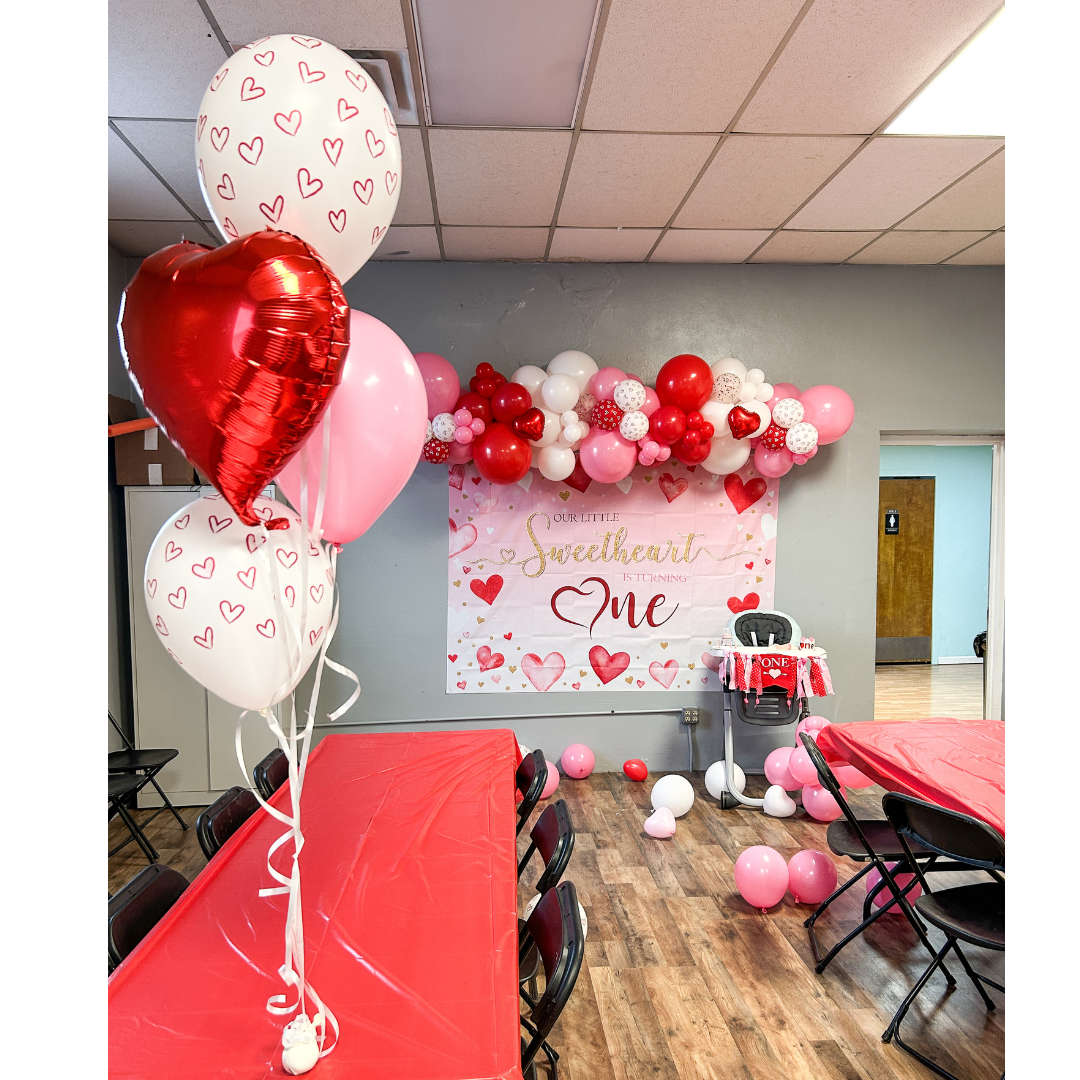 3 Helium Bouquet