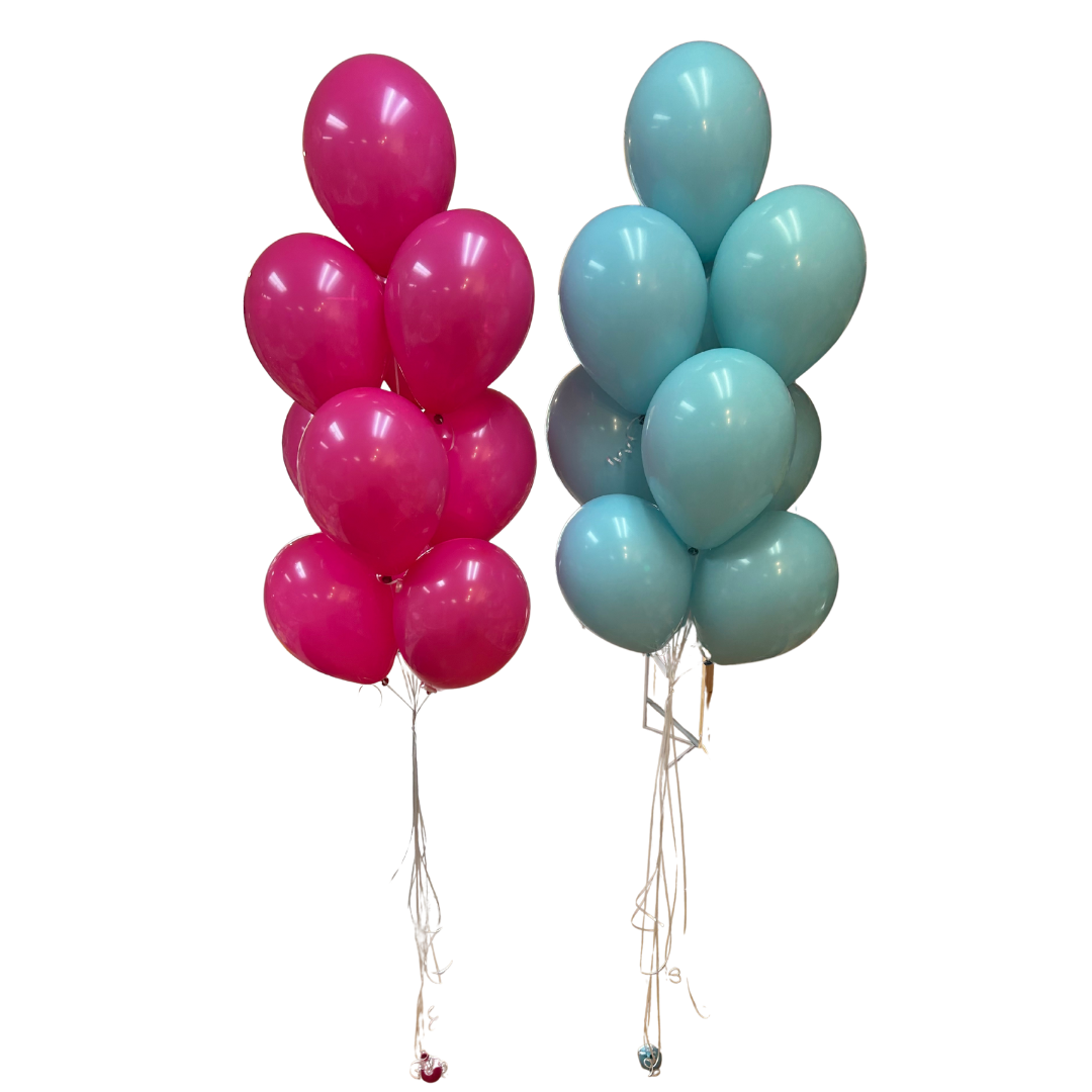 10 Helium Bouquet