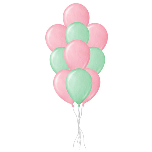 10 Helium Bouquet