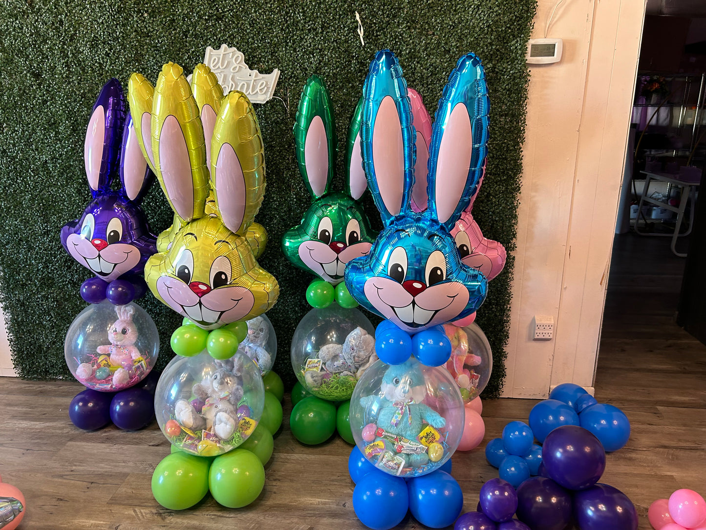 Easter Stuffed Balloons