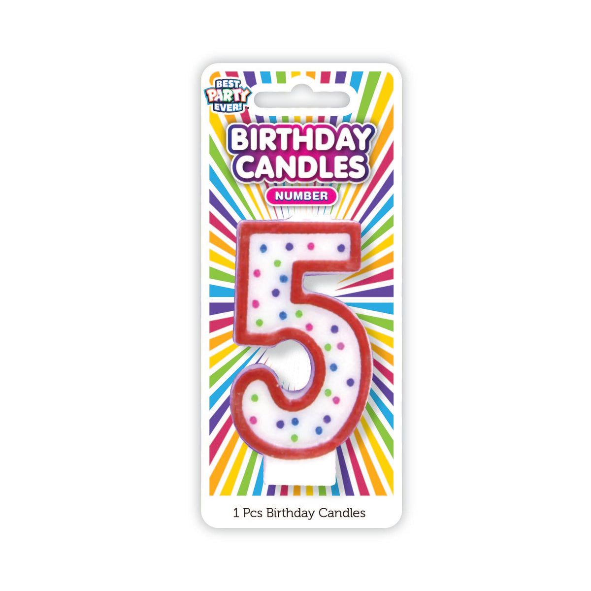 0-9 Number Birthday Candles Starter Pack