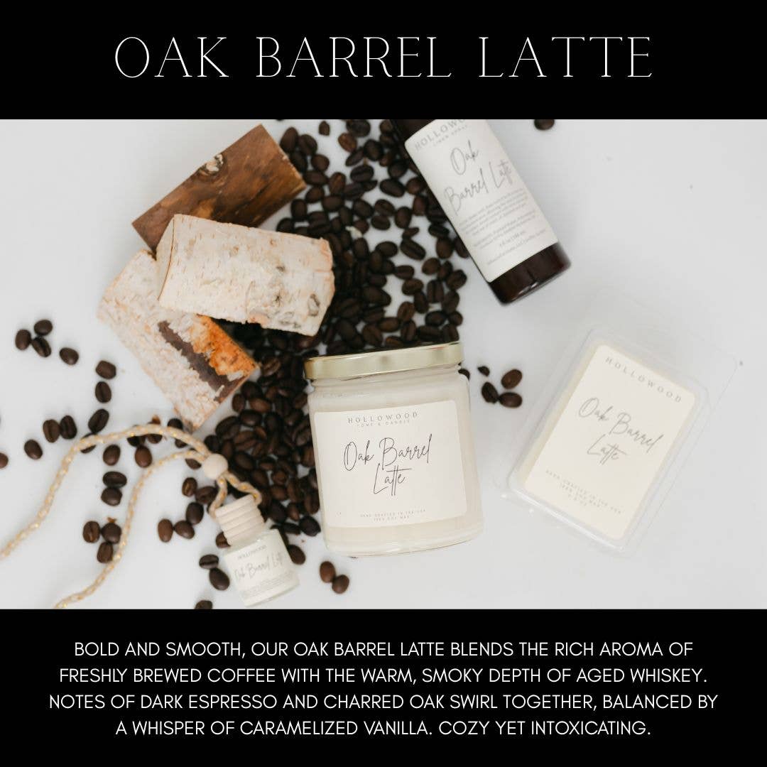 OAK BARREL LATTE | CANDLES