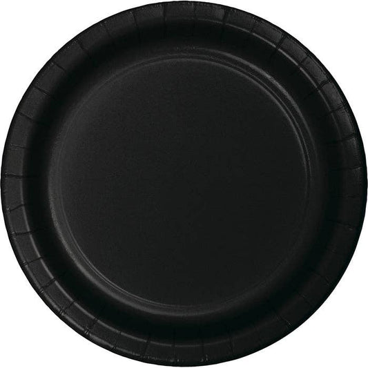 Black Velvet Value 8.75" Paper Dinner Plates