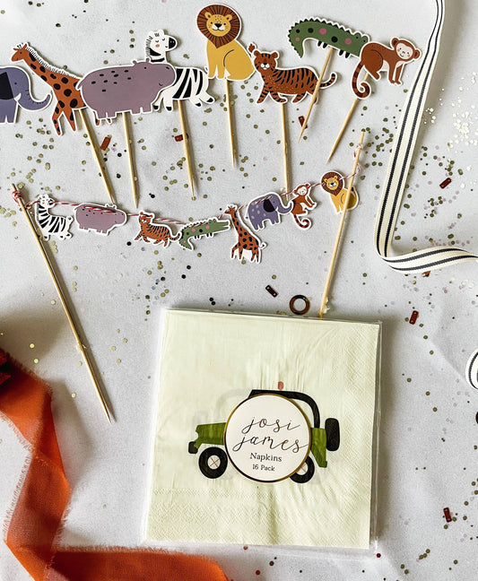 Safari Napkins Large